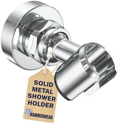 HammerHead Showers® Solid Metal Handheld Shower Head Holder Wall ...