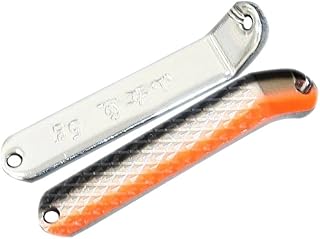 Mukai Mountain Fish Diamond Cut 0.1 oz (3 g) #8 Black S Orange