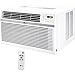 LG 8,000 BTU Window Air Conditioner, 115V, Cools 340 Sq.Ft. for Bedroom, Living Room, Apartment, Quiet Operation, Electronic Control with Remote, 3 Cooling & Fan Speeds, Auto Restart, White