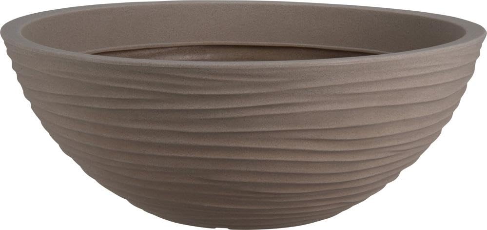 PRO GARDEn COLLECTION FLOWERPOT SYLT, Diameter 52cm x Height 20cm, Outdoor Usage