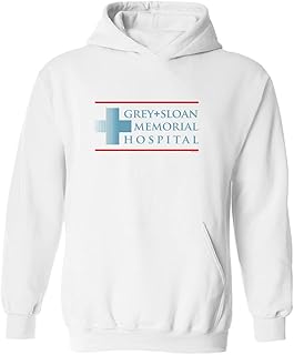 ABC Grey's Anatomy Grey + Sloan Memorial Hospital Fleece Hooded Sweatshirt