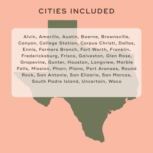Image of Texas Family Adventure Bucket List - 50 Scratch-Off Cards