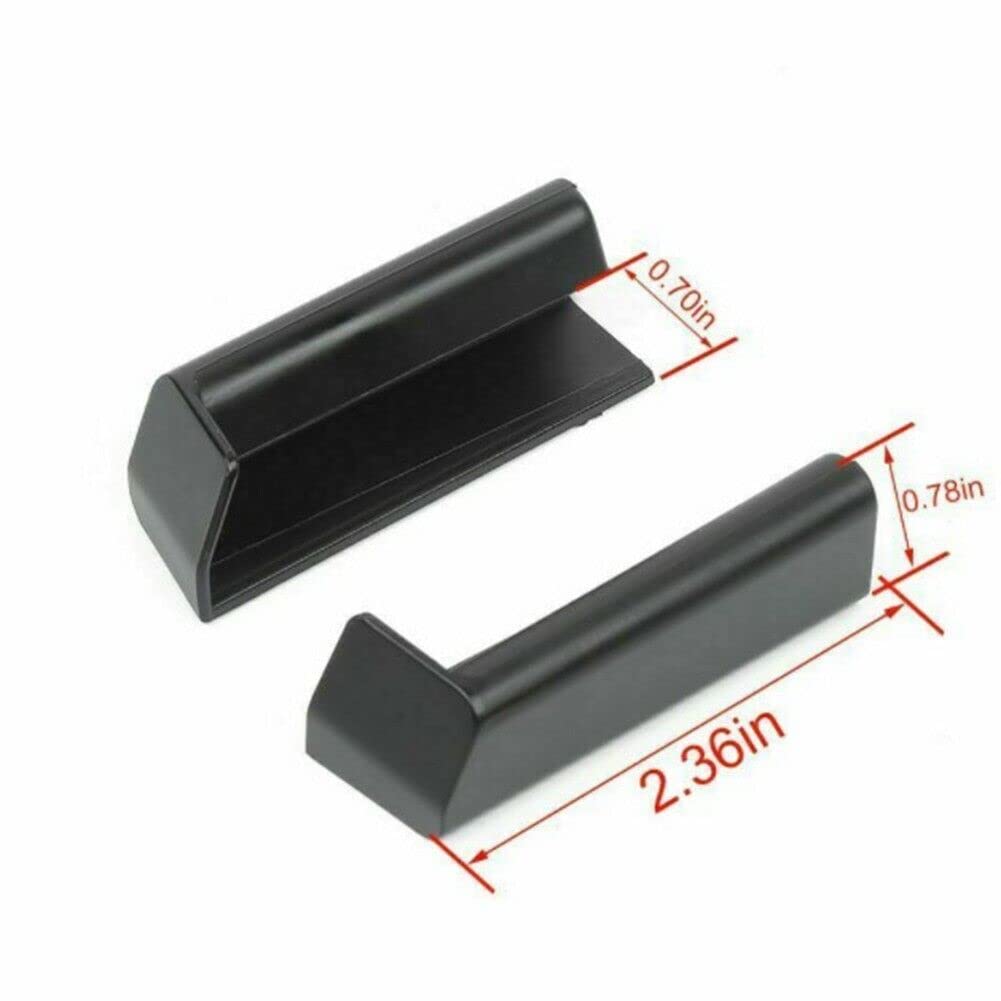 Rain Driverter Regenrinne Hardtop ABS Regenwasserabweiser für 2018-2021 Jeep Wrangler JL JLU & Gladiator JT, Außenzubehör