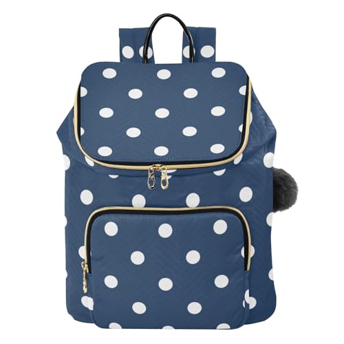 Sac à dos antivol de voyage bleu marine pour femme idéal pour les weekends