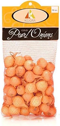 Kejora Fresh Gold Pearl Onions 10 Ounce (Pack of 3)