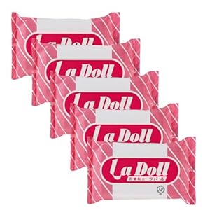 ラドール 500g 石粉粘土 【5個】" 