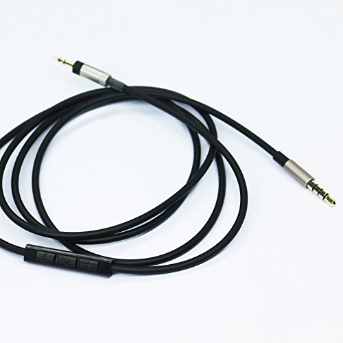 Ketdirect Replacement Cable Remote Volume & Microphone For Sennheiser Momentum 1.0 Sennheiser Momentum 2.0 Over-Ear On-Ear Headphones To Iphone Ipod Ipad Only #TOP1
