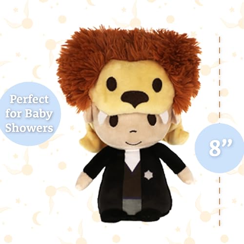 Image of Kids Preferred Harry Potter Quidditch 4 Pc Plush Set - Harry Potter, Draco Malfoy, Cedric Diggory, and Luna Lovegood, Crinkle and Bean Filled Bottom