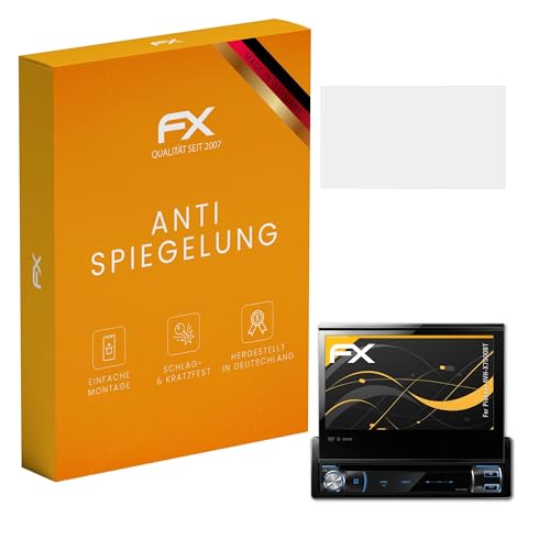 atFoliX Screen Protector compatible with Pioneer AVH-X7500BT Screen Protection Film, anti-reflective and shock-absorbing FX Protector Film (2X)