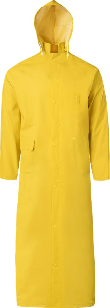 Ironwear 9221 Rain Jacket Riding Coat with Detachable Hood and Vented Back