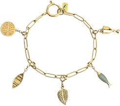 The Chosen: Season 5 Charm Bracelet, 5 Meaningful Charms, Adjustable Chain Jewelry, Faith Based Accessory for Everyday Wear