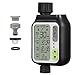 johgee Timer Acqua Timer irrigazione Digitale Timer irrigazione programmabile Timer irrigatore IP65 Impermeabile/modalità Blocco Bambini/modalità Automatica e Manuale/Funzione sensore Acqua piovana