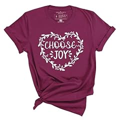 Choose Joy Maroon