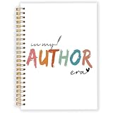 Gungjoeng Author Writer Gifts Notebook Journal for Women Men, Writer Gifts, In My Author Era Creative Writing...