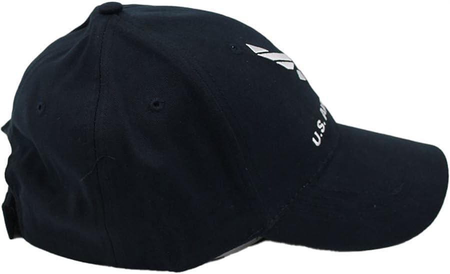 Eagle Crest U.S. Air Force Retired Baseball cap, Navy Blue, Adjustable - Image 5