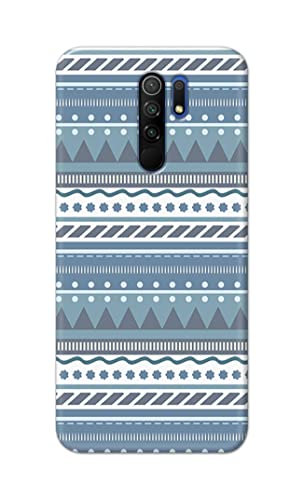 Image of Printed Hard Back Cover Case for Mi Poco M2 | Mi Poco M2 Reloaded Back Cover (Seamless Geometric Tribal Pattern) -1803