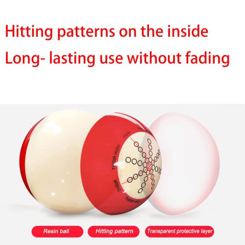 image for YHAOEN Billiard Ball Pool Balls Practice Training Cue Ball 2 1/4