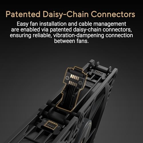 Image of ASUS ProArt PF120 120mm PWM Fan White Edition, 3000RPM, High Airflow /Static Pressure, Daisy-Chain Design