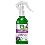 Air Wick® Spray Neutralizador De Olores, Aroma Lavanda y Lirios del Valle, 237 ml, Libre de Propelentes, Colorantes y...