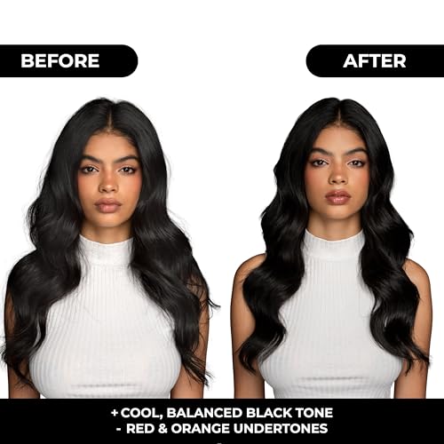 Image of naissant Cool Black Hair Toning Mask | Ultra High-Purity Pigments | Neutralizes Red & Orange Undertones | Hyaluronic Acid, Collagen & Biotin | Paraben, Ammonia & Sulfate Free | 10.1 Fl. Oz
