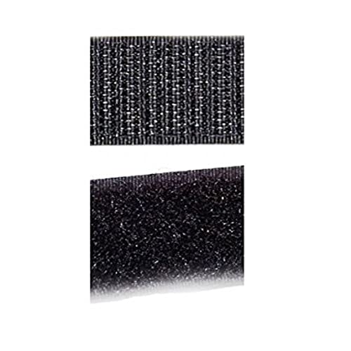 Image of Bulk Hardware BH02187 Self Adhesive Pad Hook and Loop, 22 x 22 mm - Black, Pack of 24