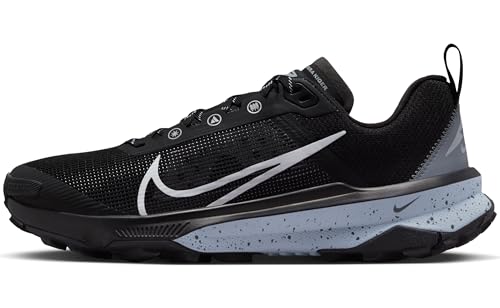Nike W React Terra Kiger 9, Bajo Mujer, Black/Wolf Grey-Reflect Silver-Cool Grey, 40 EU