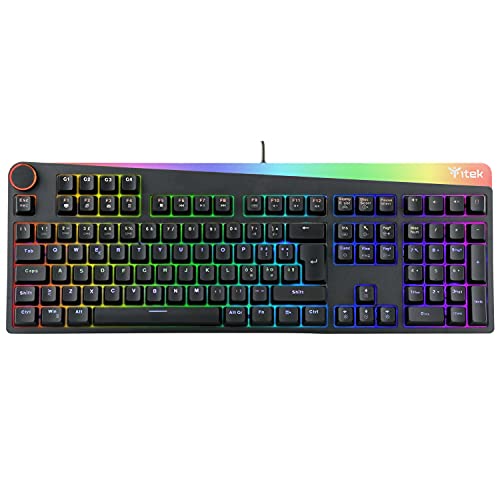 Clavier Gaming Mécanique X31 Itek avec Switchs Bleus OUTEMU et Rétroéclairage RGB USB