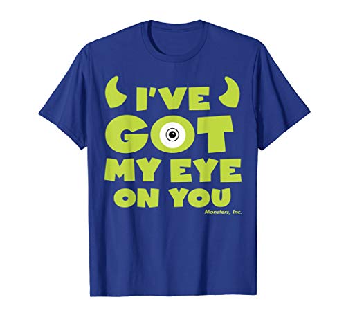 T-shirt Monsters Inc Mike Disney grande taille 3XL bleu roi pour homme