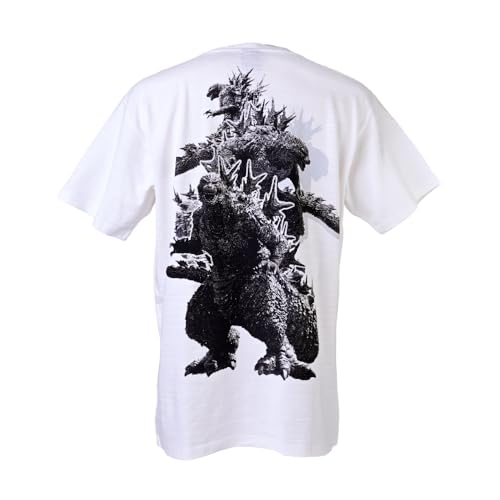 Godzilla T-Shirt Minus One Blanc avec motif imprimé haute définition