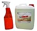 Produktbild Bemango Profi-Badreiniger bathcare im 5l Kanister und Sprühflasche