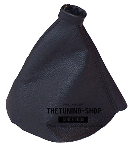 For Hyundai Santa Fe 2006-2012 Shift Boot Black Genuine Leather