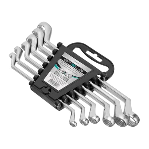 Stels Jogo De Chave Estrela Aço Cromo Vanadio 6 Peças 6 X 7 8 X 9