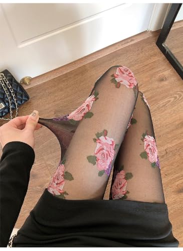 Benefeet Sox Womens Sheer Tights High Waist Sexy Lace Pantyhose Transparent Stockings Nylon Silk See Through Thin Long Socks4