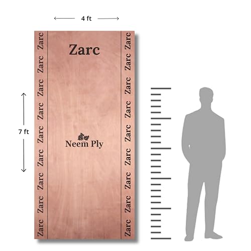 Image of Plyneer Zarc Neem BWP Plywood Premium Gurjan Wood, Waterproof & Durable for Kitchen & Bathroom Makeovers| Available in (19mm)-8ft x 4ft