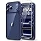 TAURI Funda para iPhone 17 Pro MAX 6.9" con 1 Protector de Pantalla, Vidrio Templado, Protección Lente Cámara, Protección Según la Norma Militar Antigolpes Carcasa - Azul Marino