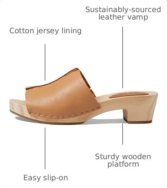 Image of The Sak Ella Clog Sandal in Crochet, Slip On Shoe