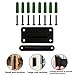 VIP Crowd Control Retractable Belt Queue Safety Stanchion Barrier Set,36