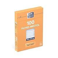 Algopix Similar Product 16 - Oxford 100104874 Bristol Paper A5 100