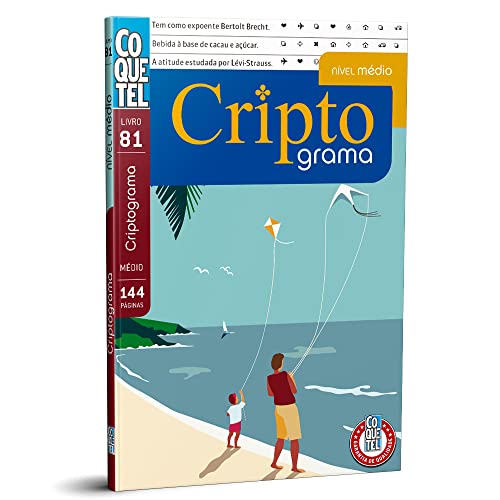 Livro Coquetel Criptograma nível médio Ed 81