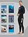 Lemorecn Wetsuits Jumpsuit Neoprene 3/2mm Full Body Diving Suit(3031,XXL)