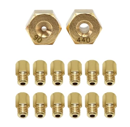 Gicleur principal hexagonal pour résoudre les trous d'accélération des carburateurs TM VM