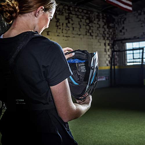 JEN SCHRO THE VERY BEST Softball Catchers Helmet Large Black