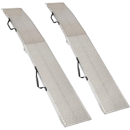 Rampas de carga plegables de aluminio 7.5ft para motos y cuatrimotos miniatura 3