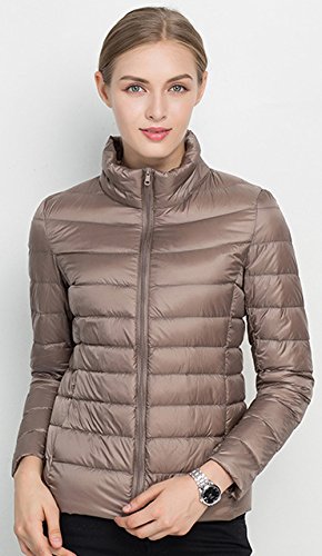 Santimon Donna Piumino Plain manica lunga medio