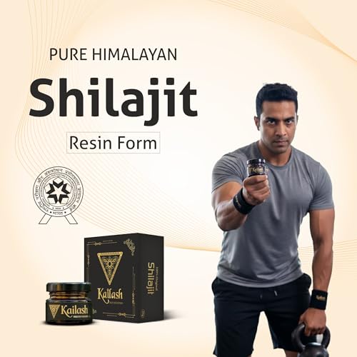 Image of Himalayan Shilajit Resin | Sun-Dried Natural Supplement Enriched with Magnesium | Boost Muscle Growth & Stamina (25g, 60 Servings)