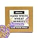 PlainGrains. The Natural Way | 11 LB Dry Hard White Wheat Berries | 12.5% AV Protein by Volume | Uncooked, Unground, Whole Grain | Single Box
