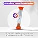 Gadgetime USA Hourglass Sand Timer - Set of 5-2 Minute Sand Timers in Orange, Pink, Purple, Blue, Green - Premium Sturdy Material, Beautiful Design & Novelty Gift