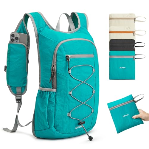 G4Free 20L Lightweight Packable Hiking Backpack for Women Men