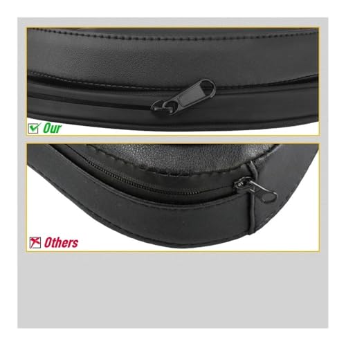 Coussin de dossier moto marron pour Touring et Softail - 3