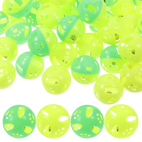 Balones de plástico para gatos con campana de ULTECHNOVO juguetes interactivos 60 uds 2